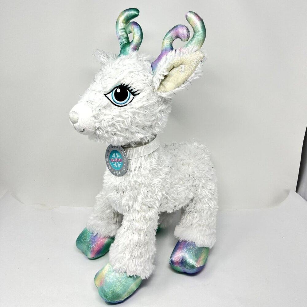 Build-A-Bear Snowflake Swirl Glisten Reindeer Plush Stuffed animal soft toy